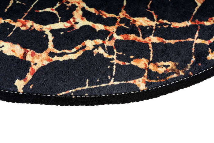 Mijölnir Juego de alfombras de baño Goldes Multicolor, 2 piezas